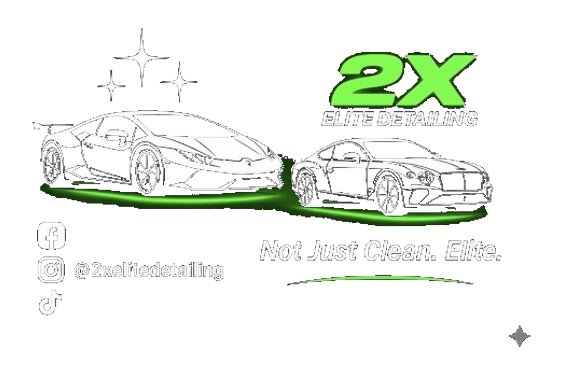 2X Elite Detailing logo – professional mobile car detailing and System X ceramic coatings in Athens, Georgia and surrounding counties